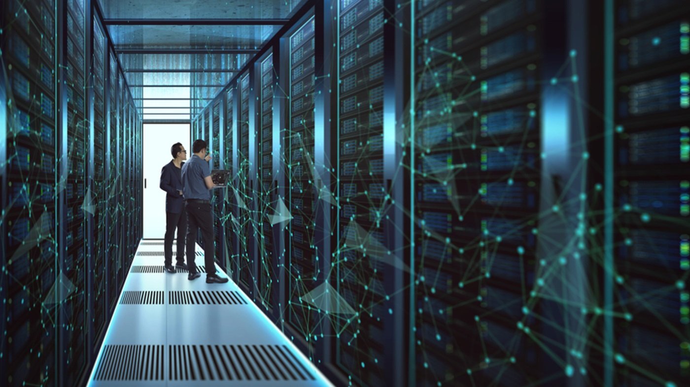 Network,Of,Connected,Points,And,Lines.,Technological,Background.,3d,Rendering.